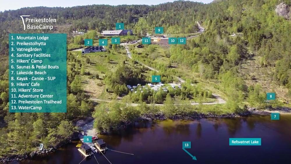 Hikers Camp, Part Of Preikestolen Basecamp Hotel Jorpeland Exterior photo