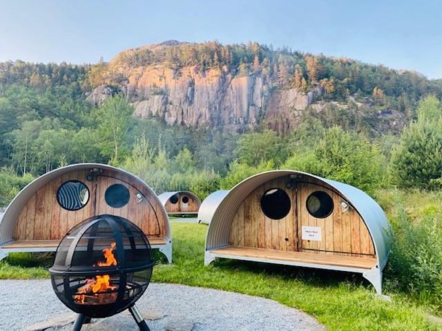 Hikers Camp, Part Of Preikestolen Basecamp Hotel Jorpeland Exterior photo
